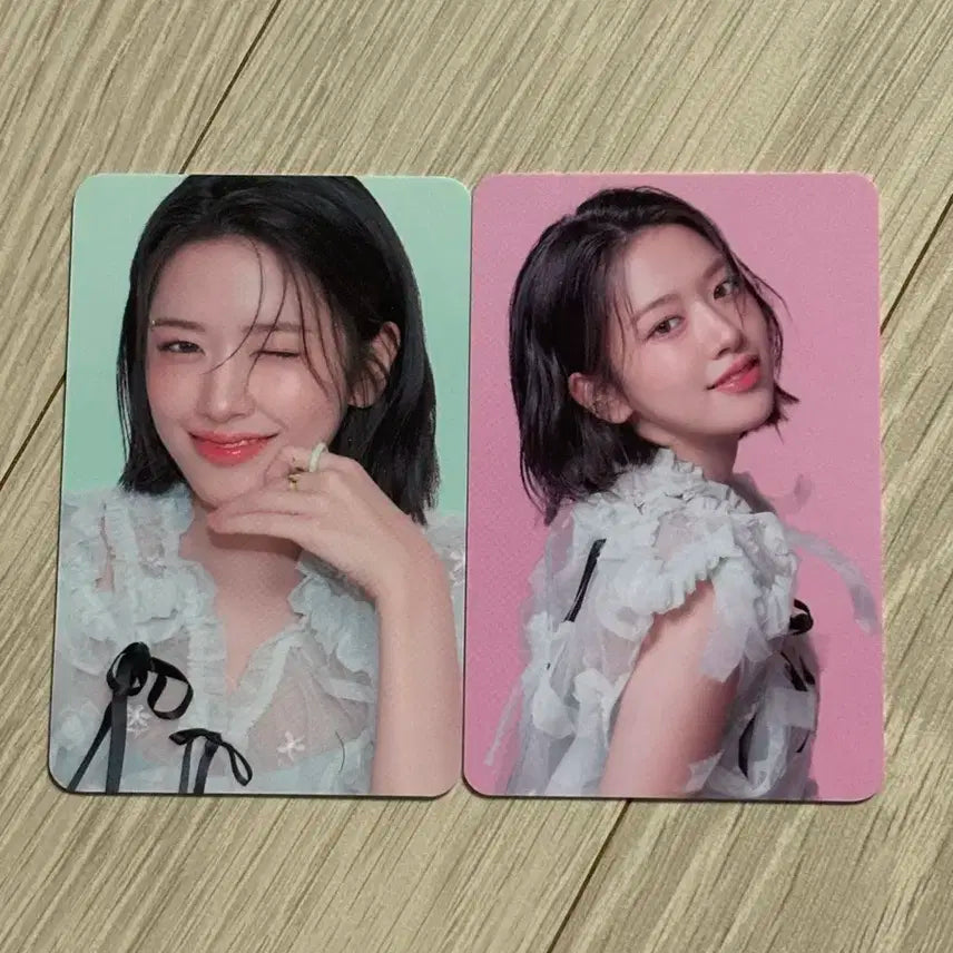 아이브 안유진 하나은행 포카 세트