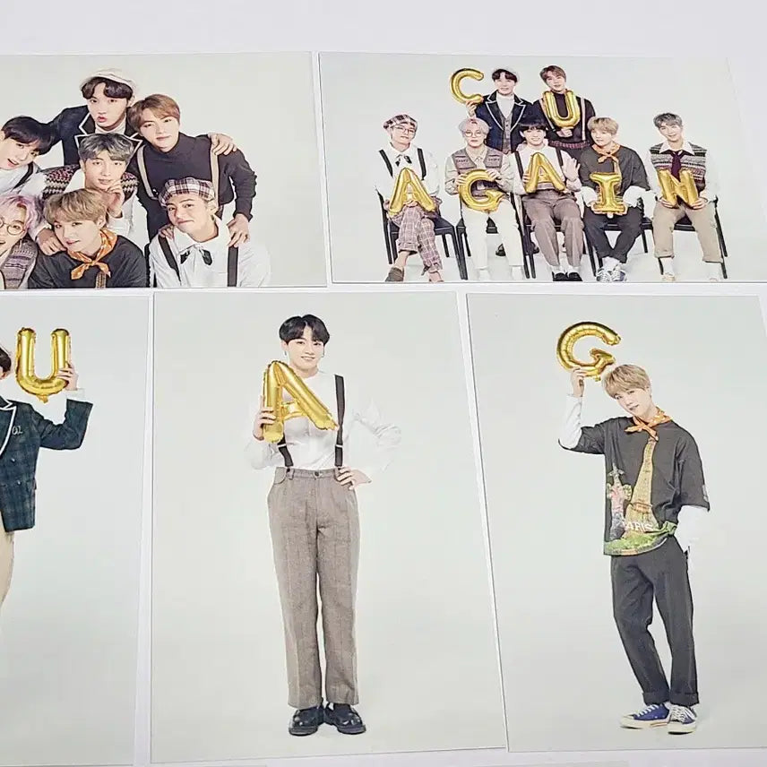 방탄소년단 매직샵 아미부스 포카 일괄
