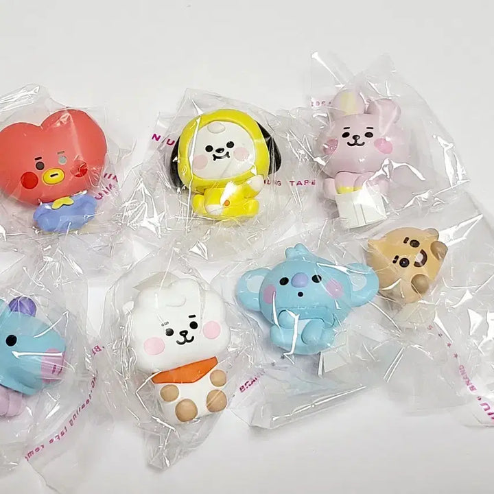 방탄소년단 BT21 모니터 피규어 일괄