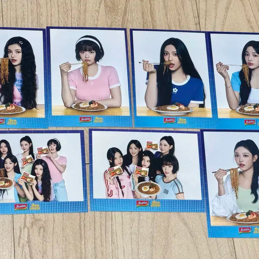 뉴진스 인도미 미고랭 포스트카드 포카 엽서세트 새상품