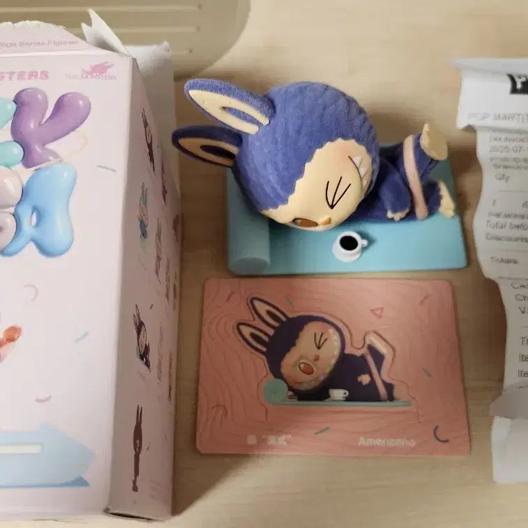 라부부 요가 시리즈 피규어입니다!