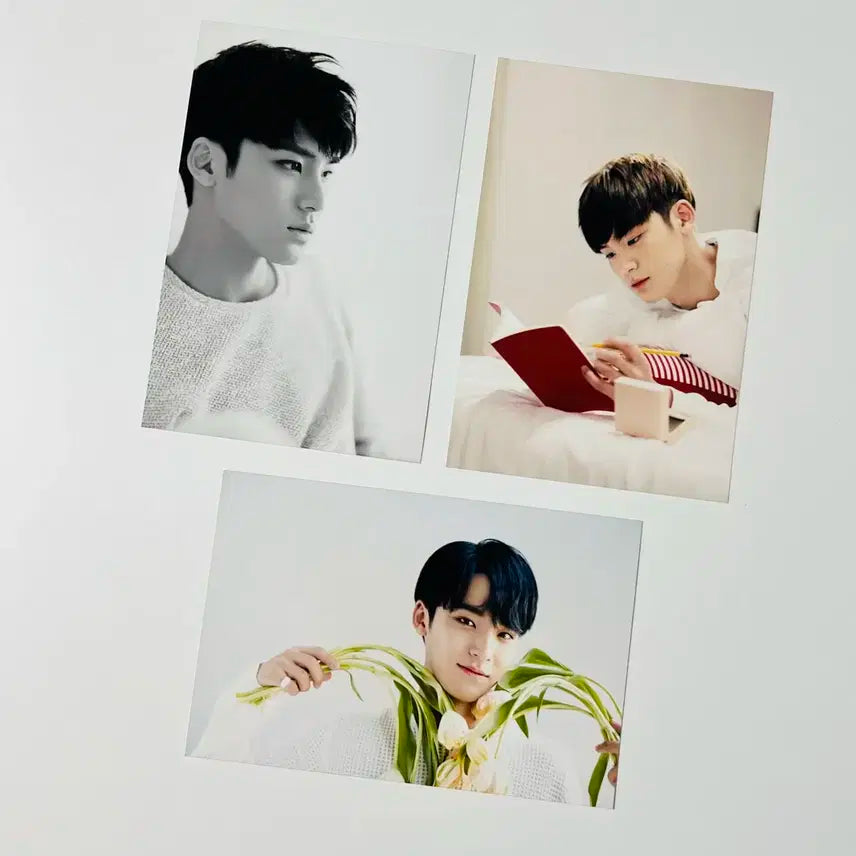세븐틴 민규 3주년 전시회 17's cut 인화사진 일괄