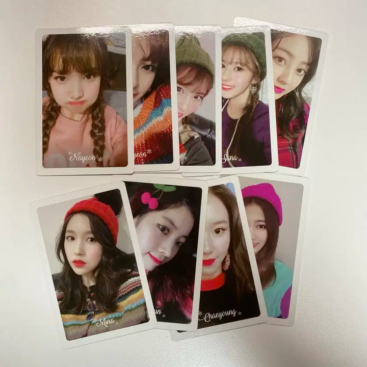 트와이스 Merry&Happy 예판 포토카드 세트