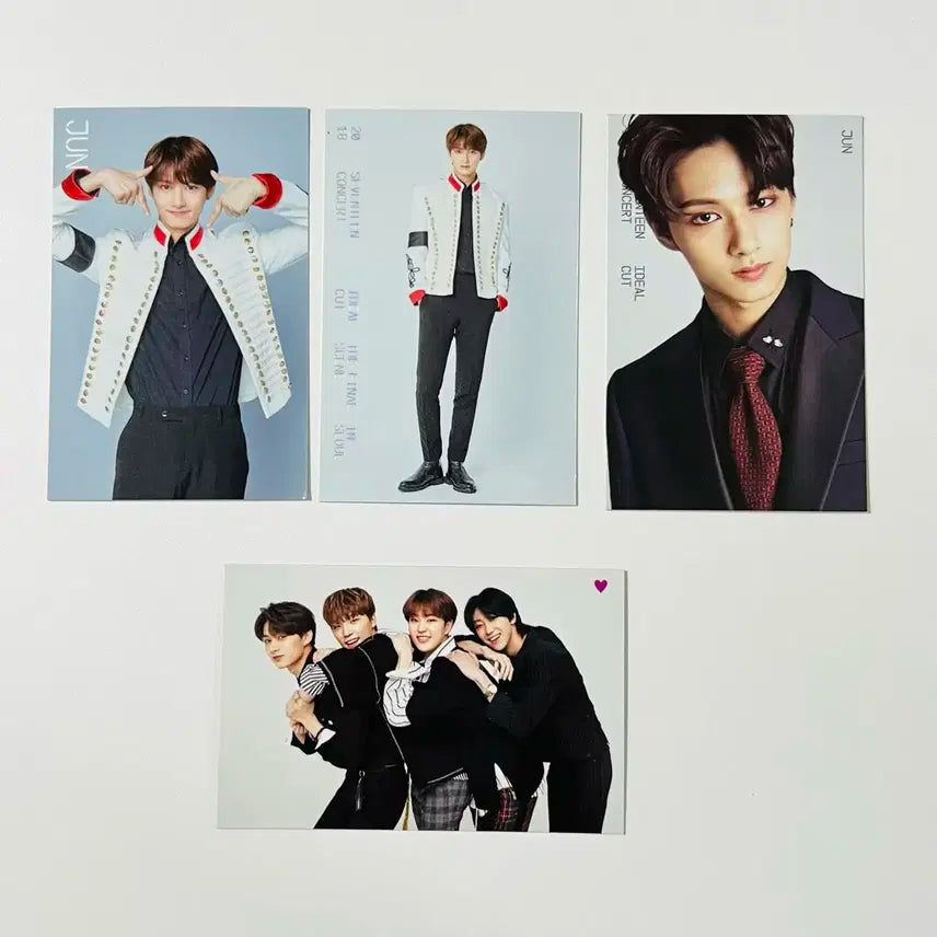 세븐틴 아이디얼컷 2018 준 문준휘 포카 트레카 일괄