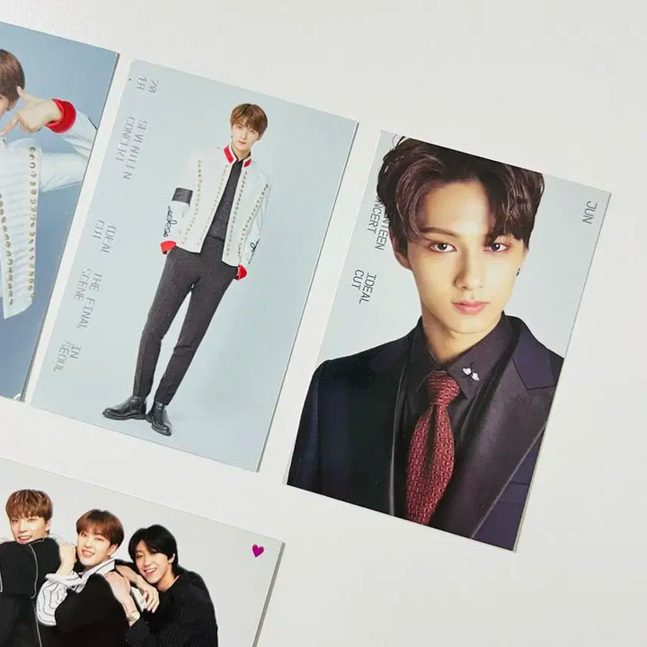 세븐틴 아이디얼컷 2018 준 문준휘 포카 트레카 일괄