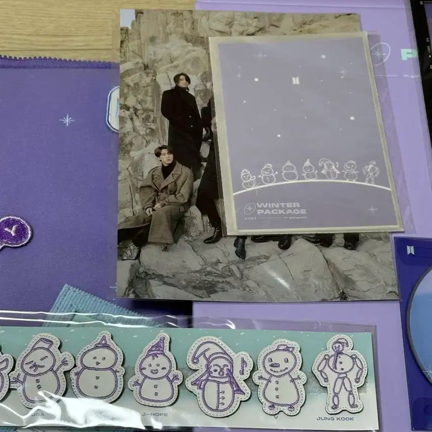 방탄 윈터패키지(2021버전) 풀박 급하게 팝니다