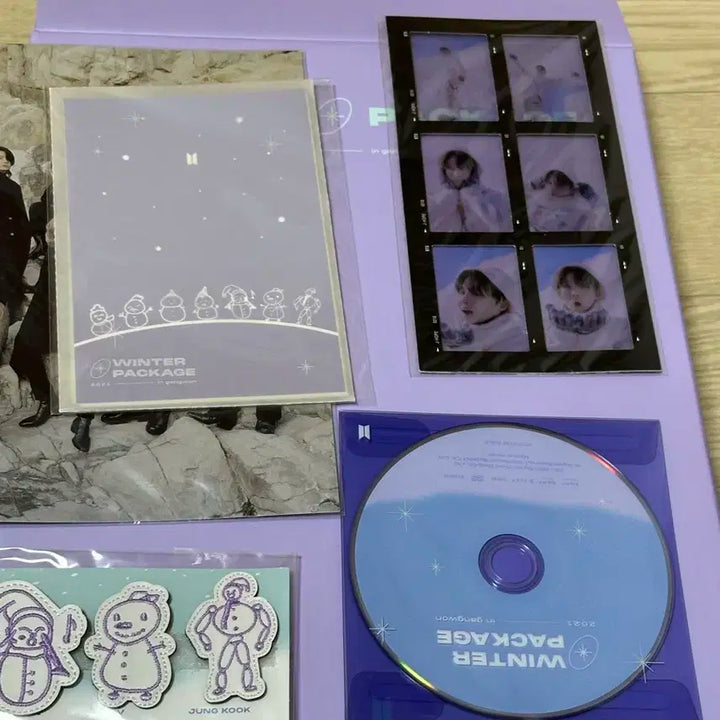 방탄 윈터패키지(2021버전) 풀박 판매