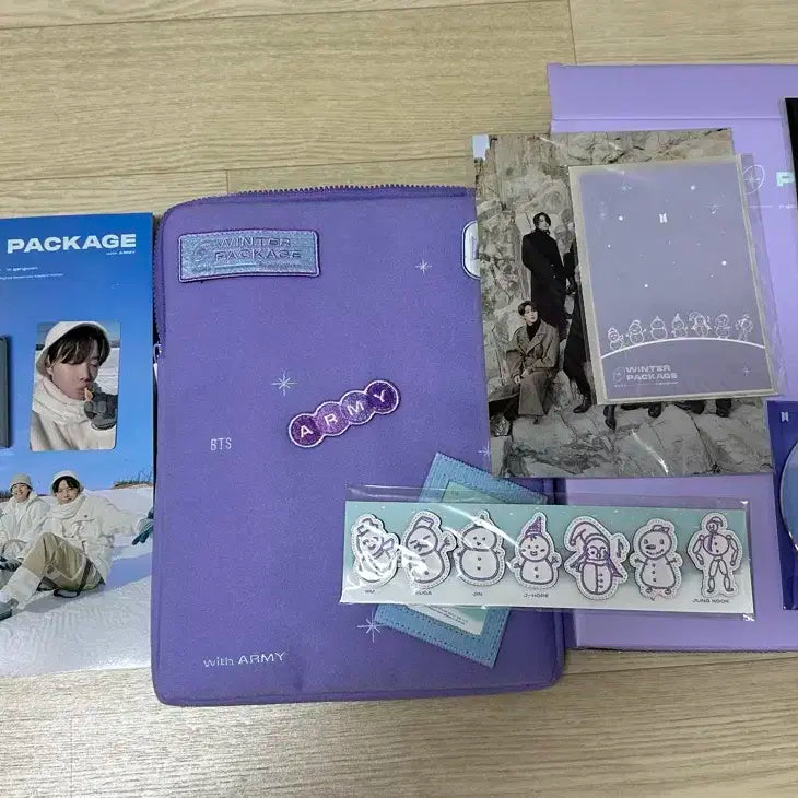 방탄 윈터패키지(2021버전) 풀박 판매
