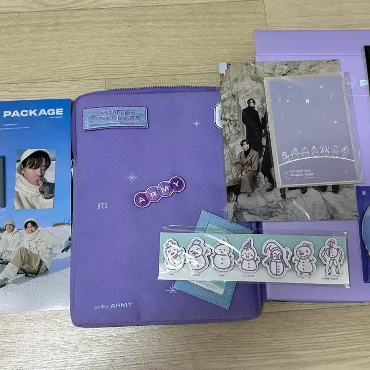 방탄 윈터패키지(2021버전) 풀박 판매