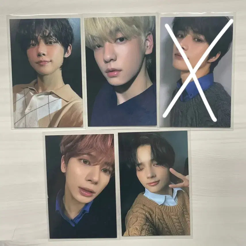 급처)투바투 슈러라 템테이션 공방포카 일괄 양도