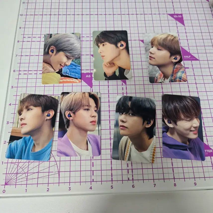 7장 일괄 방탄 bts 갤럭시 버즈 포카