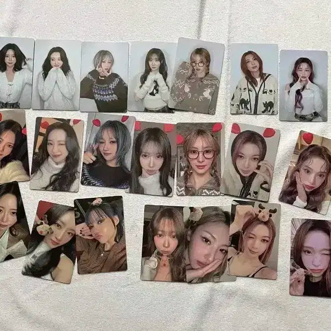 드림캐쳐 포토카드 157장 일괄 판매
