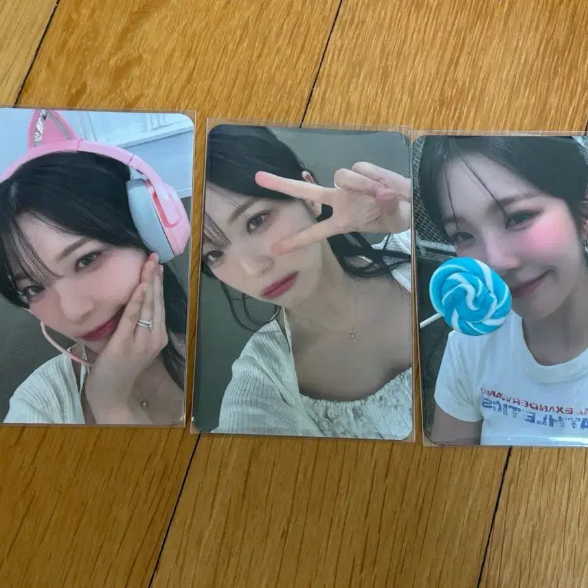 프로미스나인 백지헌 포카 일괄