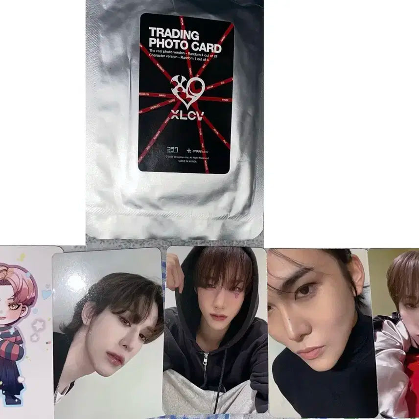 XLOV 2025 Official MD 트레이딩 포토카드 세트
