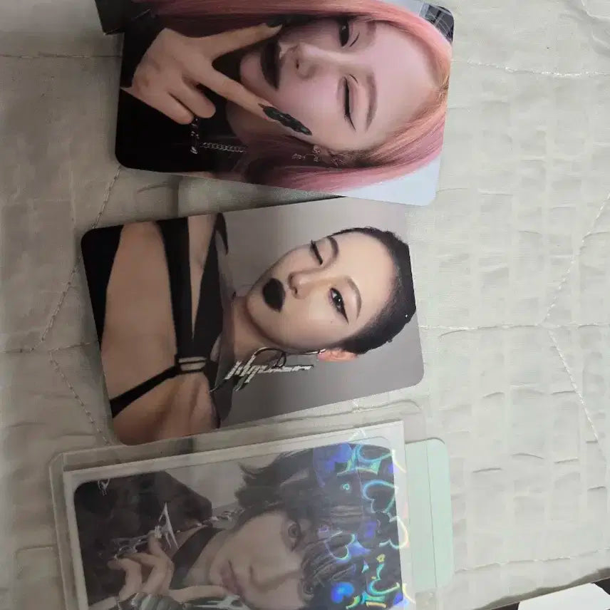 에스파 포카 + 앨범 + 윈터 포스트카드북 일괄