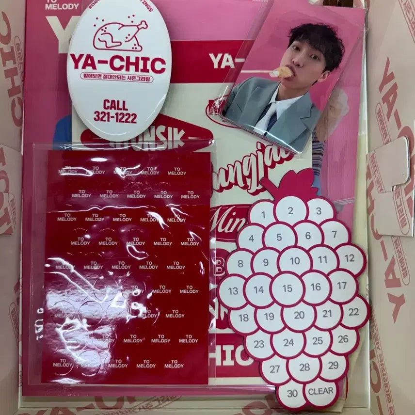 비투비 2024 시그 ya-chic, 달력제외 모든 구성품 일괄