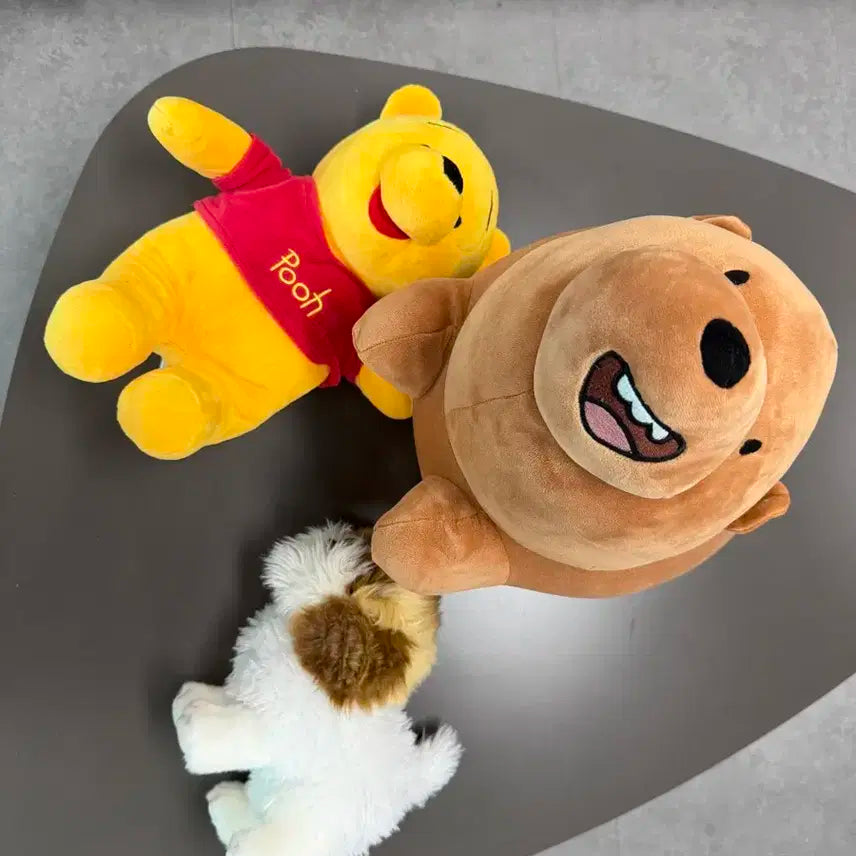 곰돌이 푸 외 솜인형 3종
