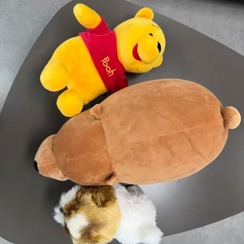 곰돌이 푸 외 솜인형 3종