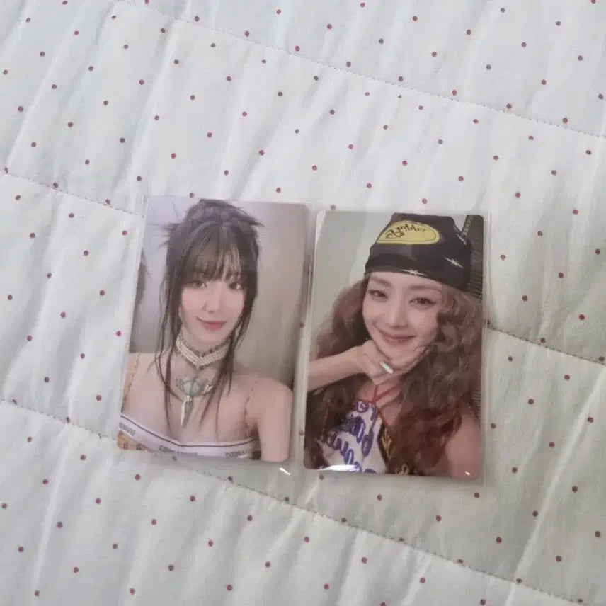 여자아이들 슈화 민니 포카