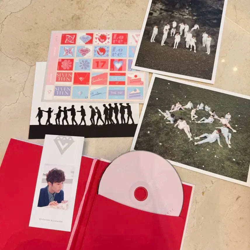 세븐틴 앨범 FIRST 'LOVE & LETTER' 예쁘다