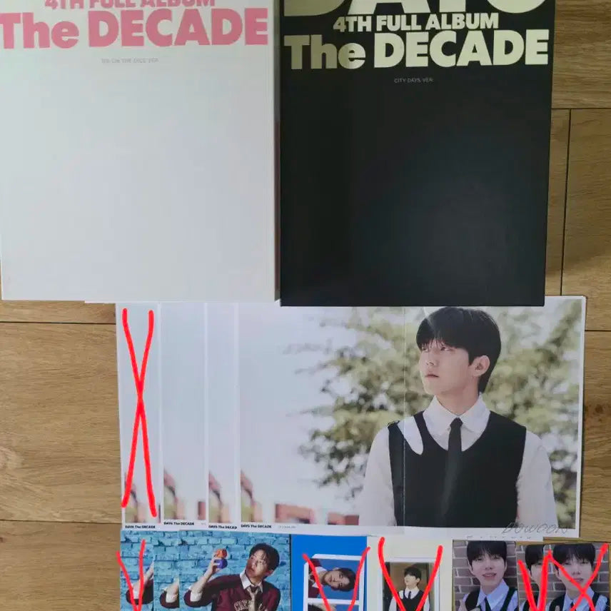 데이식스 데케이드 성진 메세지포토x(시티ver,초판o)