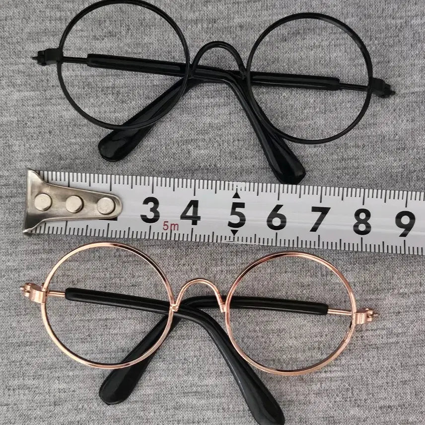 20cm 솜인형용 안경 인형옷 악세