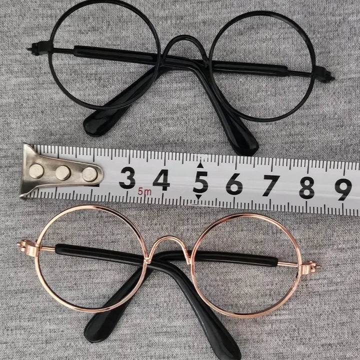 20cm 솜인형용 안경 인형옷 악세