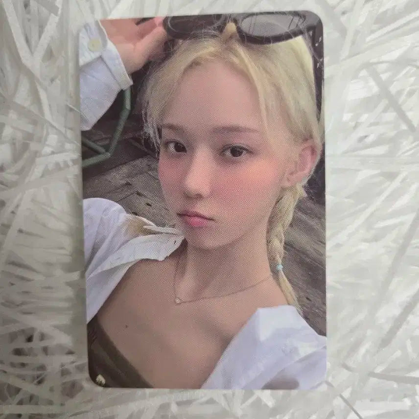 에스파 아마겟돈 뮤직코리아 럭드 윈터 특전 포카 양도
