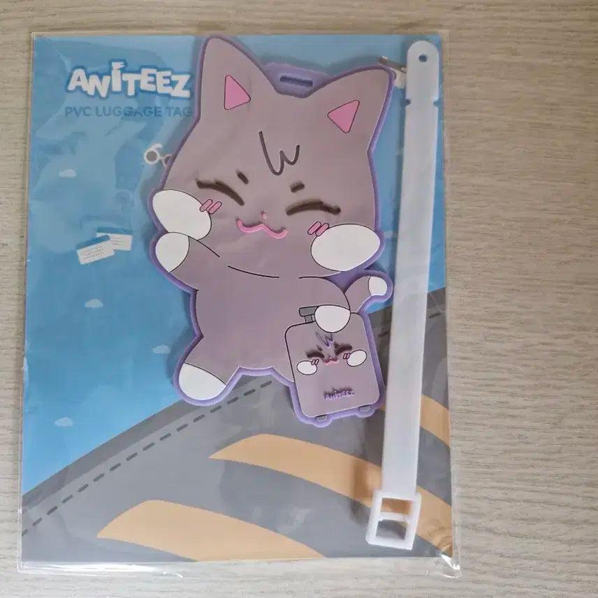 ATEEZ ANITEEZ ' San Luggage Tag + 2photo