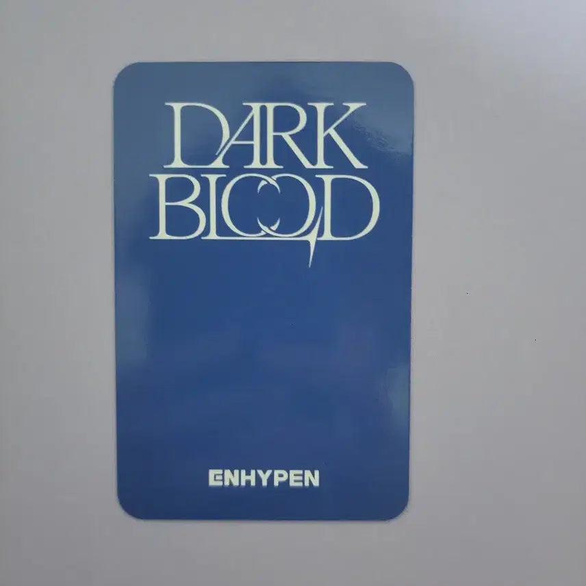 엔하이픈 dark blood 나밀 럭드 성훈 특전 포카