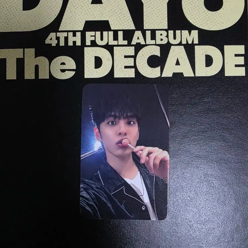 데이식스 TheDECADE 시티ver 후즈팬 앨범사탕포카 원필