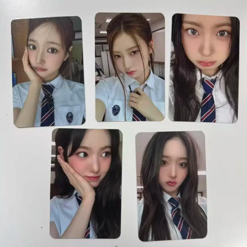 키키 사운드웨이브 사웨5차 미공포 교복 포카 세트