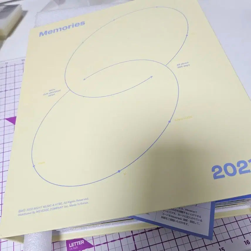(단순개봉 디코 미사용)bts 방탄 2021 메모리즈