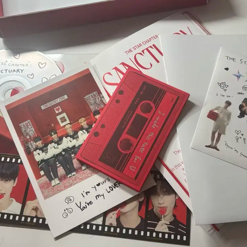 투바투 생츄어리 lover 개봉 앨범