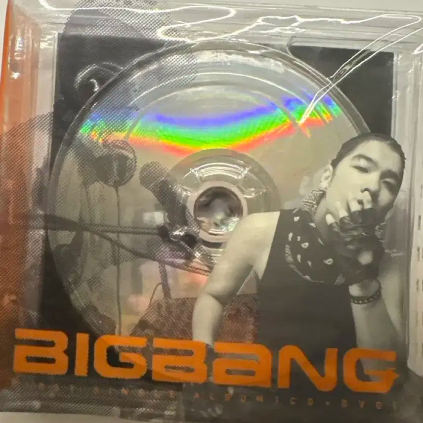 빅뱅 1집 주황색 ( 지드래곤 마운트포함)