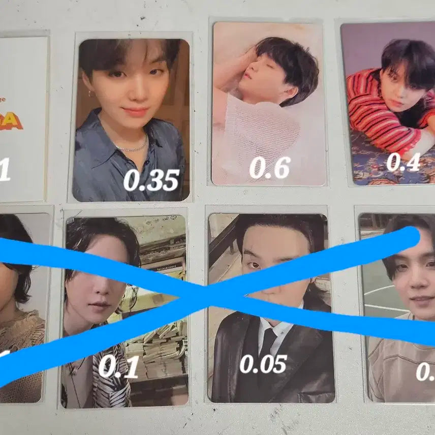 방탄소년단 슈가 포카 판매