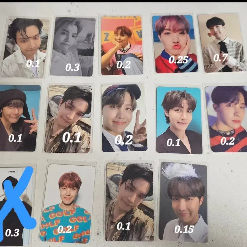 방탄소년단 제이홉 포카 판매