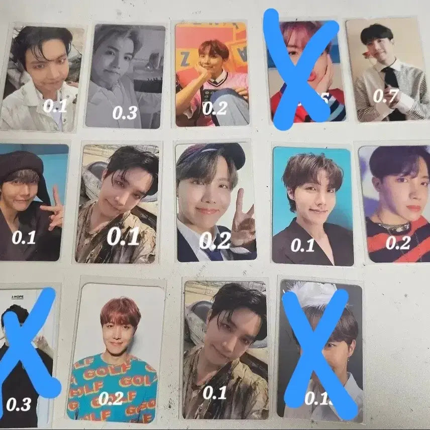 방탄소년단 제이홉 포카 판매