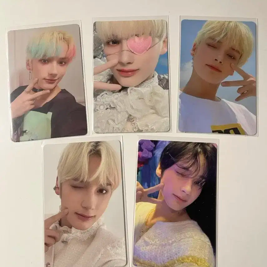 투바투 휴닝카이 포카 일괄판매