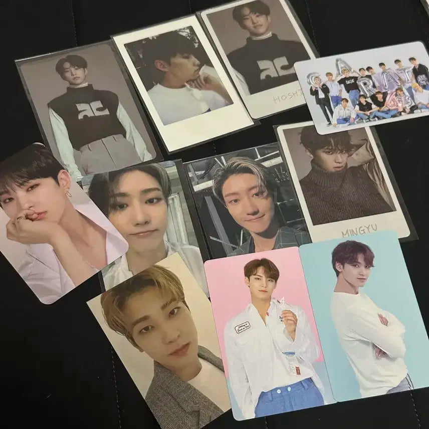 세븐틴 seventeen 포토카드 포카 일괄 양도 호시 원우 민규 디에잇