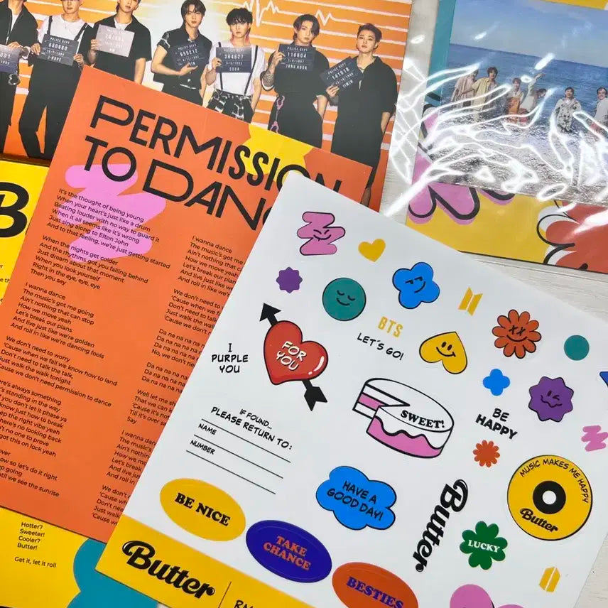 방탄소년단 Butter 앨범 + 지민 포토카드