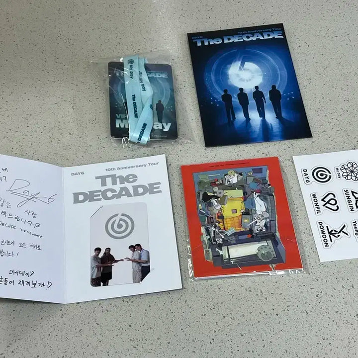 데이식스 데식 마이데이 팬클럽 부스 10주년 팬기프트