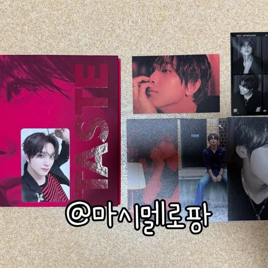 엔시티 해찬 솔로 taste 앨범 포카 포토카드 savory crzy