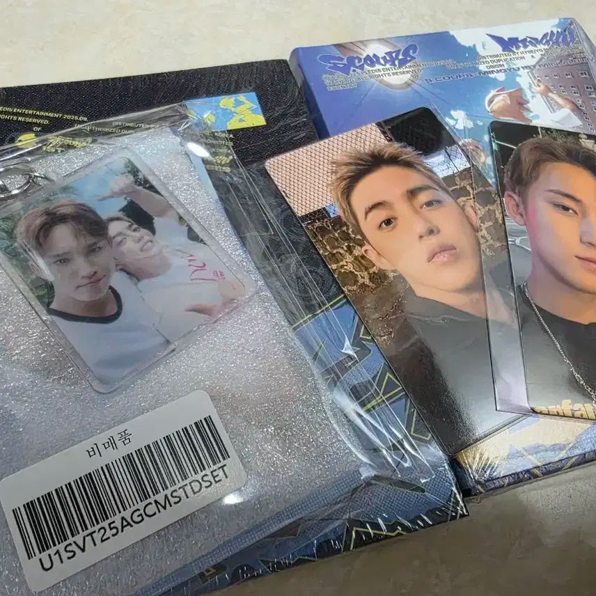 세븐틴 Scoups 쿱스/민규 SET + 위버스 특전 + 팬파티 특전포카