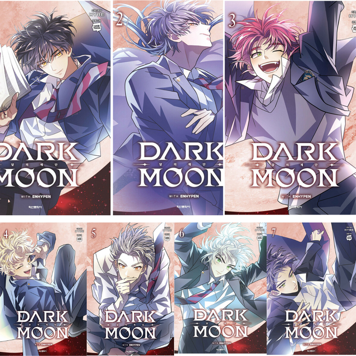 ** Enhypen-Dark Moon Comic book series (Choose Version)