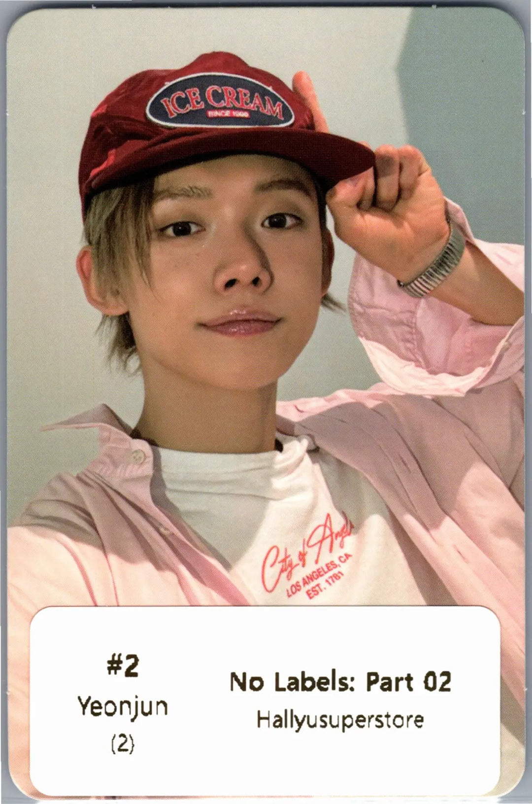 YEONJUN "NO LABELS: PART 02" - Official Photocard [26.07.16]