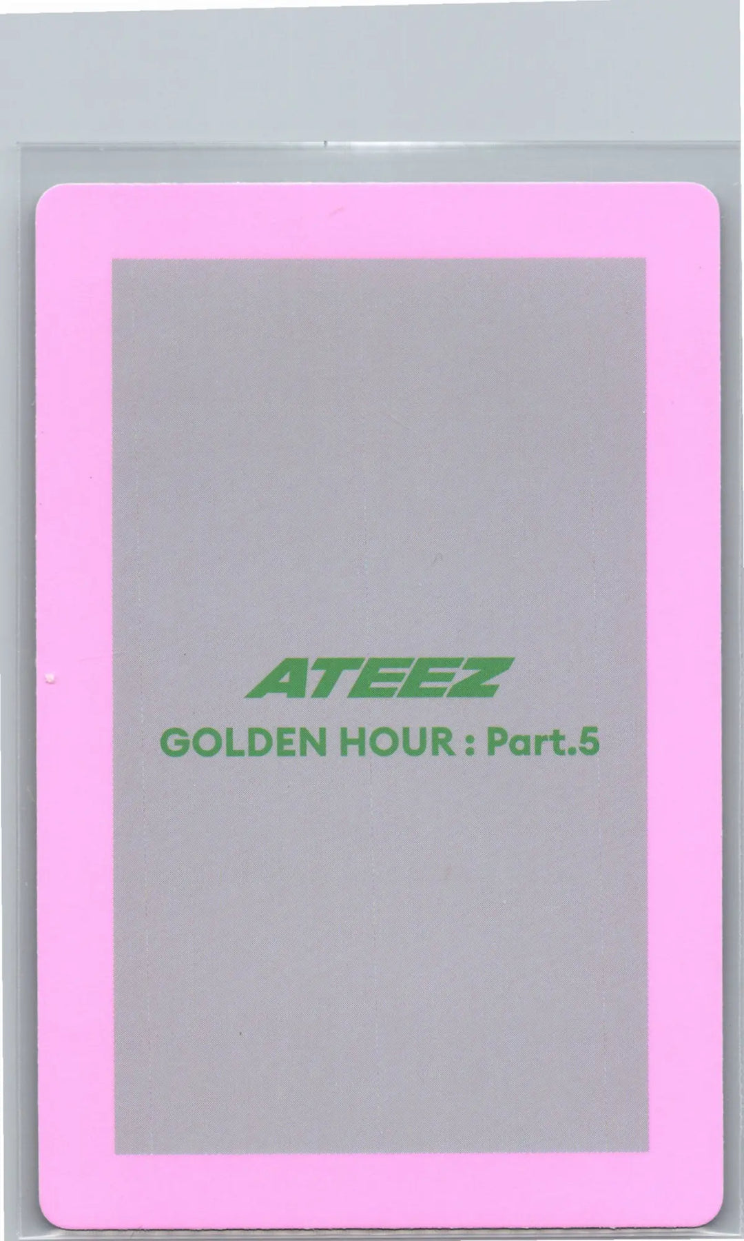 ATEEZ "GOLDEN HOUR : Part.5" - Official Photocard (A ver.) [26.06.26]