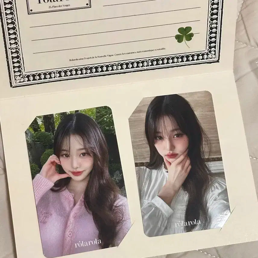 로라로라 장원영 포카