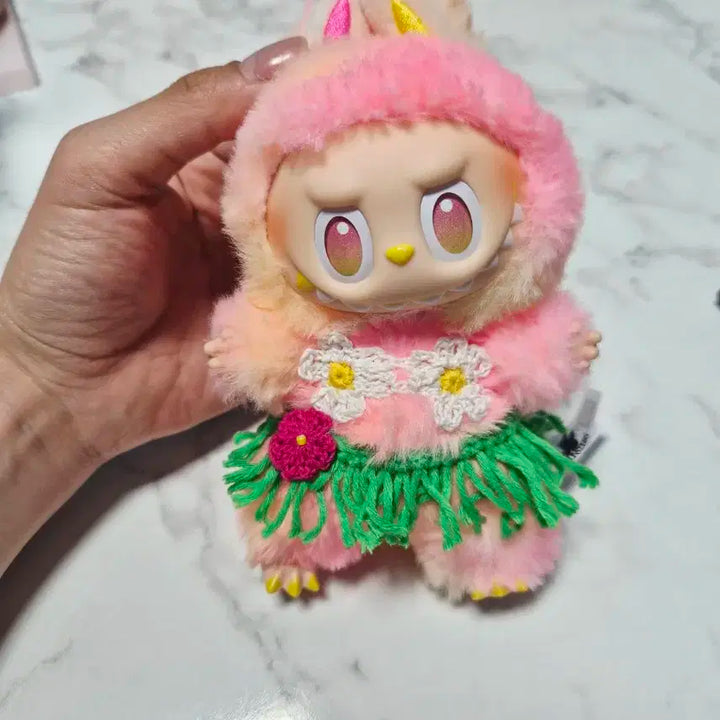 (정품) 라부부 인형 + 뜨개옷 일괄