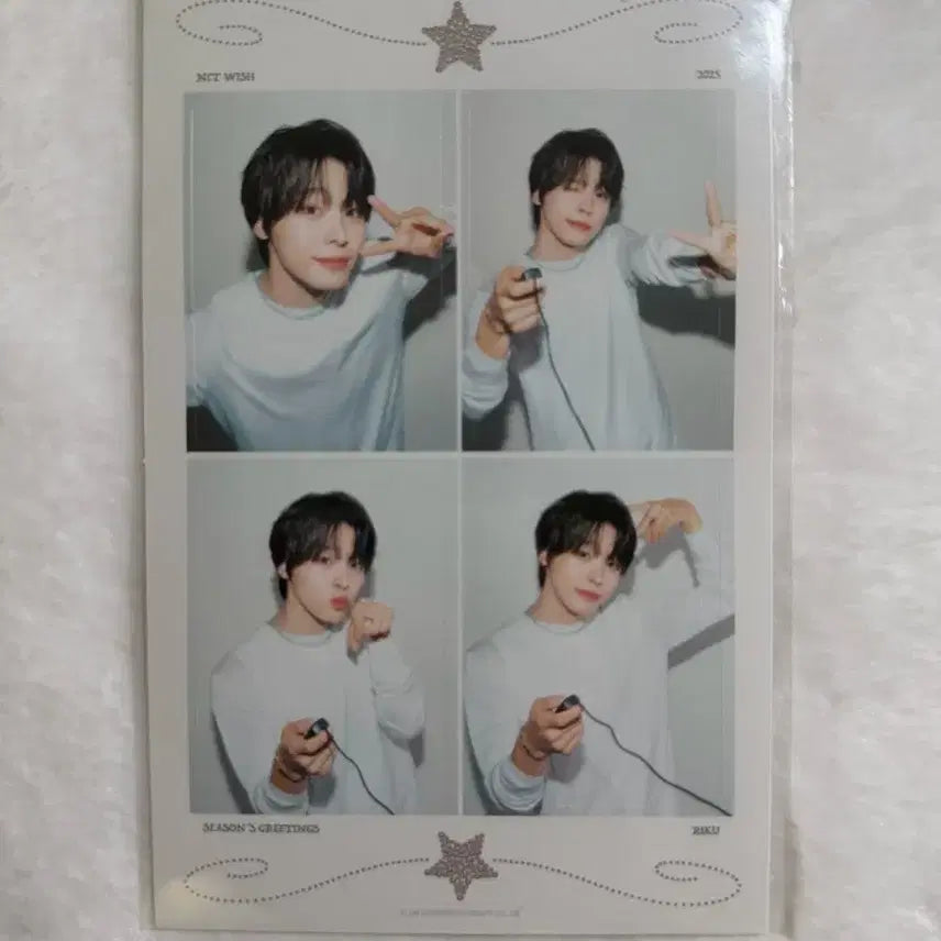 엔시티위시 시즌그리팅 리쿠 인생네컷 세트